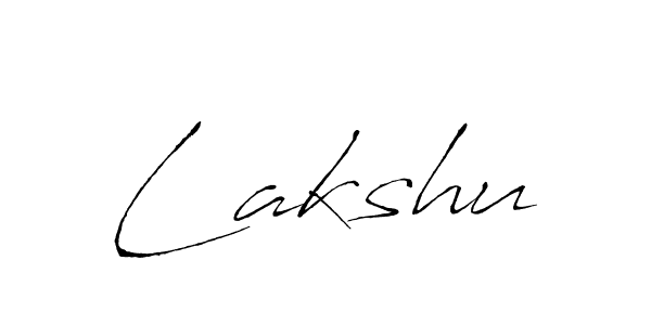 Also we have Lakshu name is the best signature style. Create professional handwritten signature collection using Antro_Vectra autograph style. Lakshu signature style 6 images and pictures png