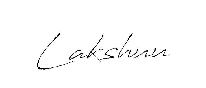 Lakshuu stylish signature style. Best Handwritten Sign (Antro_Vectra) for my name. Handwritten Signature Collection Ideas for my name Lakshuu. Lakshuu signature style 6 images and pictures png