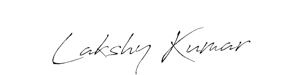Antro_Vectra is a professional signature style that is perfect for those who want to add a touch of class to their signature. It is also a great choice for those who want to make their signature more unique. Get Lakshy Kumar name to fancy signature for free. Lakshy Kumar signature style 6 images and pictures png