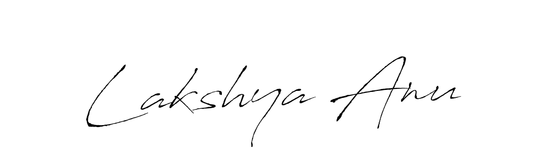 Similarly Antro_Vectra is the best handwritten signature design. Signature creator online .You can use it as an online autograph creator for name Lakshya Anu. Lakshya Anu signature style 6 images and pictures png