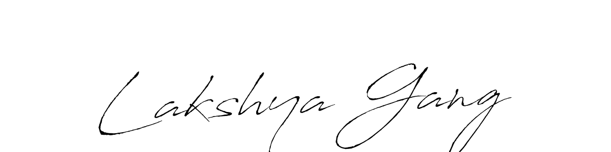 The best way (Antro_Vectra) to make a short signature is to pick only two or three words in your name. The name Lakshya Gang include a total of six letters. For converting this name. Lakshya Gang signature style 6 images and pictures png