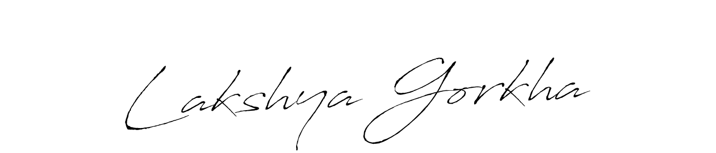 Make a beautiful signature design for name Lakshya Gorkha. Use this online signature maker to create a handwritten signature for free. Lakshya Gorkha signature style 6 images and pictures png