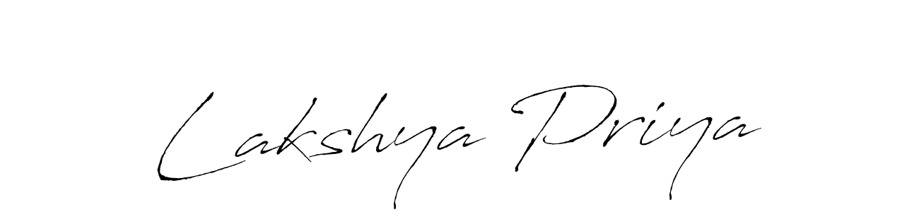 The best way (Antro_Vectra) to make a short signature is to pick only two or three words in your name. The name Lakshya Priya include a total of six letters. For converting this name. Lakshya Priya signature style 6 images and pictures png