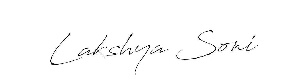 Use a signature maker to create a handwritten signature online. With this signature software, you can design (Antro_Vectra) your own signature for name Lakshya Soni. Lakshya Soni signature style 6 images and pictures png