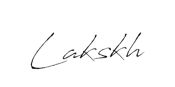 Antro_Vectra is a professional signature style that is perfect for those who want to add a touch of class to their signature. It is also a great choice for those who want to make their signature more unique. Get Lakskh name to fancy signature for free. Lakskh signature style 6 images and pictures png