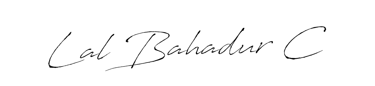 Create a beautiful signature design for name Lal Bahadur C. With this signature (Antro_Vectra) fonts, you can make a handwritten signature for free. Lal Bahadur C signature style 6 images and pictures png