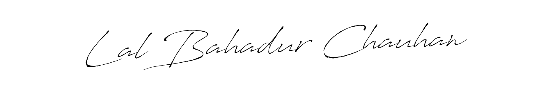 How to make Lal Bahadur Chauhan name signature. Use Antro_Vectra style for creating short signs online. This is the latest handwritten sign. Lal Bahadur Chauhan signature style 6 images and pictures png