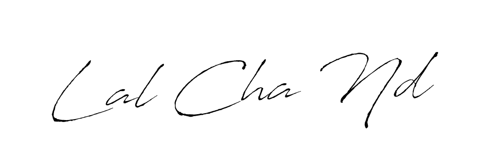 if you are searching for the best signature style for your name Lal Cha Nd. so please give up your signature search. here we have designed multiple signature styles  using Antro_Vectra. Lal Cha Nd signature style 6 images and pictures png