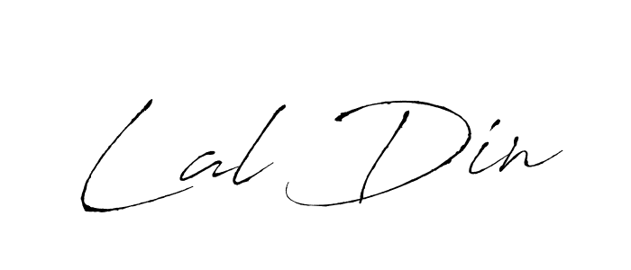 How to make Lal Din signature? Antro_Vectra is a professional autograph style. Create handwritten signature for Lal Din name. Lal Din signature style 6 images and pictures png