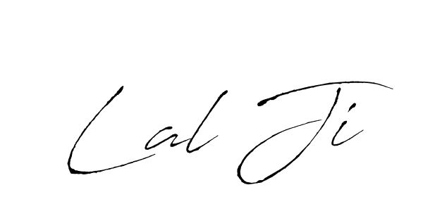 How to make Lal Ji name signature. Use Antro_Vectra style for creating short signs online. This is the latest handwritten sign. Lal Ji signature style 6 images and pictures png