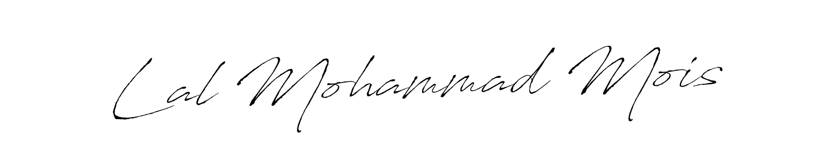Lal Mohammad Mois stylish signature style. Best Handwritten Sign (Antro_Vectra) for my name. Handwritten Signature Collection Ideas for my name Lal Mohammad Mois. Lal Mohammad Mois signature style 6 images and pictures png