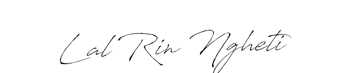 Similarly Antro_Vectra is the best handwritten signature design. Signature creator online .You can use it as an online autograph creator for name Lal Rin Ngheti. Lal Rin Ngheti signature style 6 images and pictures png