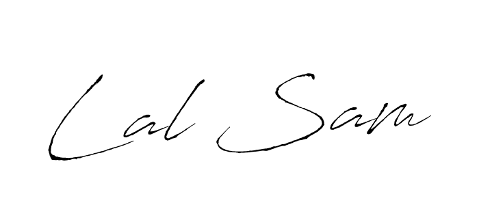 You should practise on your own different ways (Antro_Vectra) to write your name (Lal Sam) in signature. don't let someone else do it for you. Lal Sam signature style 6 images and pictures png