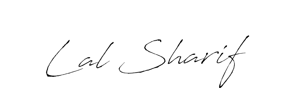 Also we have Lal Sharif name is the best signature style. Create professional handwritten signature collection using Antro_Vectra autograph style. Lal Sharif signature style 6 images and pictures png