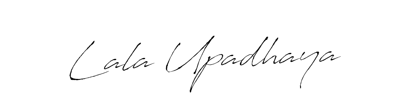 Also we have Lala Upadhaya name is the best signature style. Create professional handwritten signature collection using Antro_Vectra autograph style. Lala Upadhaya signature style 6 images and pictures png