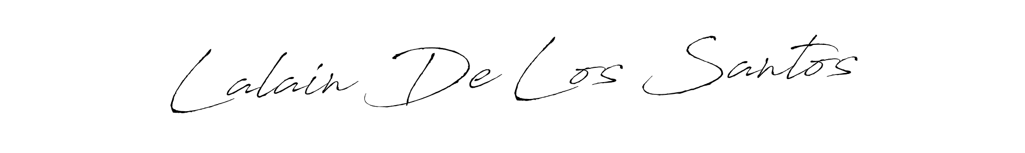 Design your own signature with our free online signature maker. With this signature software, you can create a handwritten (Antro_Vectra) signature for name Lalain De Los Santos. Lalain De Los Santos signature style 6 images and pictures png