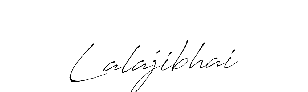 Create a beautiful signature design for name Lalajibhai. With this signature (Antro_Vectra) fonts, you can make a handwritten signature for free. Lalajibhai signature style 6 images and pictures png