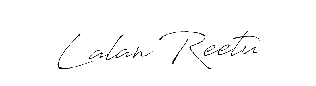 if you are searching for the best signature style for your name Lalan Reetu. so please give up your signature search. here we have designed multiple signature styles  using Antro_Vectra. Lalan Reetu signature style 6 images and pictures png