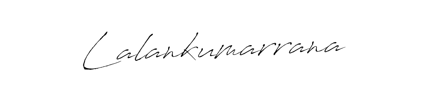 How to make Lalankumarrana signature? Antro_Vectra is a professional autograph style. Create handwritten signature for Lalankumarrana name. Lalankumarrana signature style 6 images and pictures png