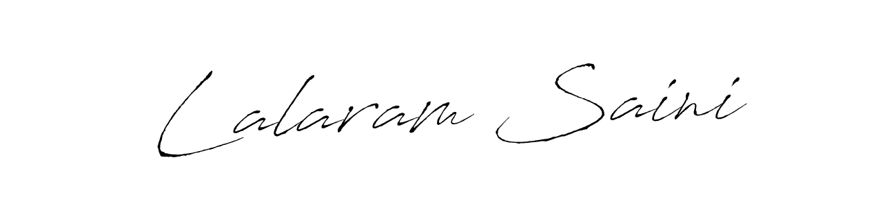 Use a signature maker to create a handwritten signature online. With this signature software, you can design (Antro_Vectra) your own signature for name Lalaram Saini. Lalaram Saini signature style 6 images and pictures png