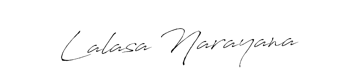 The best way (Antro_Vectra) to make a short signature is to pick only two or three words in your name. The name Lalasa Narayana include a total of six letters. For converting this name. Lalasa Narayana signature style 6 images and pictures png