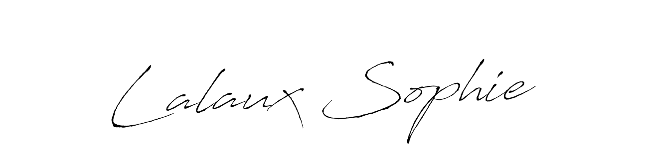 Make a beautiful signature design for name Lalaux Sophie. With this signature (Antro_Vectra) style, you can create a handwritten signature for free. Lalaux Sophie signature style 6 images and pictures png