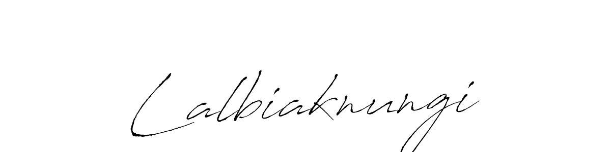 How to make Lalbiaknungi signature? Antro_Vectra is a professional autograph style. Create handwritten signature for Lalbiaknungi name. Lalbiaknungi signature style 6 images and pictures png