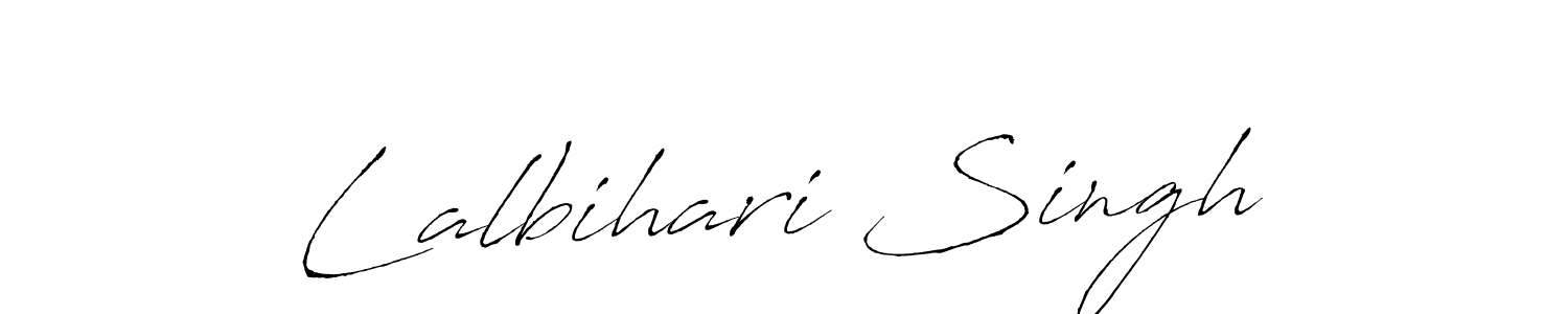 Antro_Vectra is a professional signature style that is perfect for those who want to add a touch of class to their signature. It is also a great choice for those who want to make their signature more unique. Get Lalbihari Singh name to fancy signature for free. Lalbihari Singh signature style 6 images and pictures png