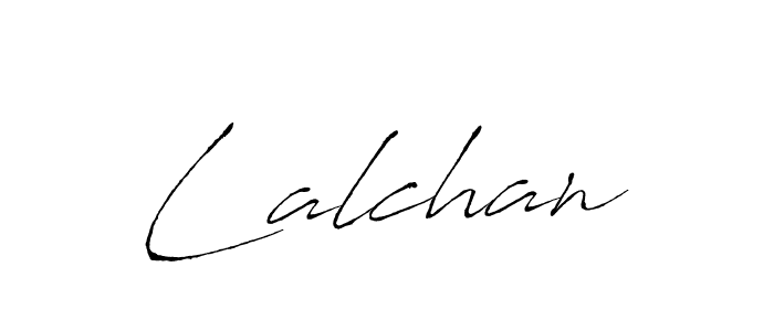 You should practise on your own different ways (Antro_Vectra) to write your name (Lalchan) in signature. don't let someone else do it for you. Lalchan signature style 6 images and pictures png