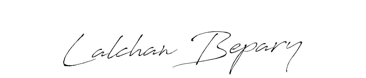 Make a beautiful signature design for name Lalchan Bepary. With this signature (Antro_Vectra) style, you can create a handwritten signature for free. Lalchan Bepary signature style 6 images and pictures png