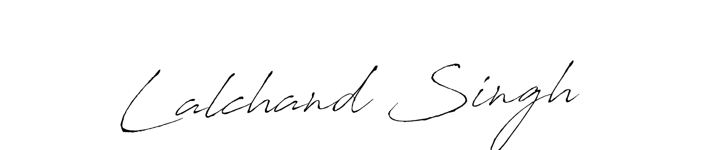 Design your own signature with our free online signature maker. With this signature software, you can create a handwritten (Antro_Vectra) signature for name Lalchand Singh. Lalchand Singh signature style 6 images and pictures png