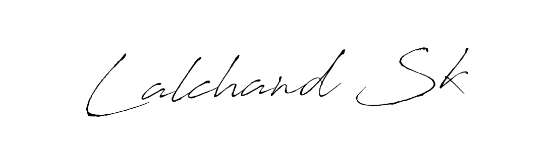 Also we have Lalchand Sk name is the best signature style. Create professional handwritten signature collection using Antro_Vectra autograph style. Lalchand Sk signature style 6 images and pictures png