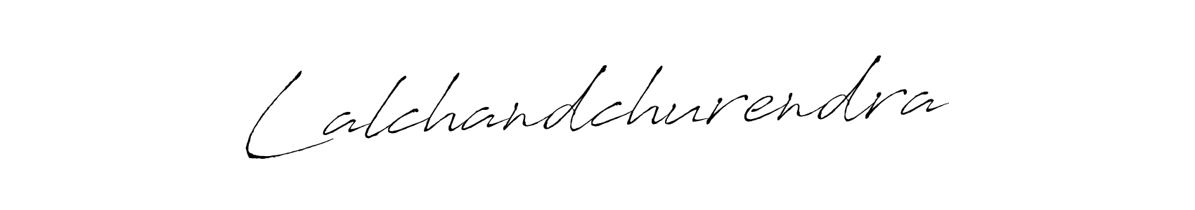 The best way (Antro_Vectra) to make a short signature is to pick only two or three words in your name. The name Lalchandchurendra include a total of six letters. For converting this name. Lalchandchurendra signature style 6 images and pictures png