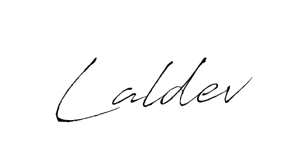 How to make Laldev name signature. Use Antro_Vectra style for creating short signs online. This is the latest handwritten sign. Laldev signature style 6 images and pictures png