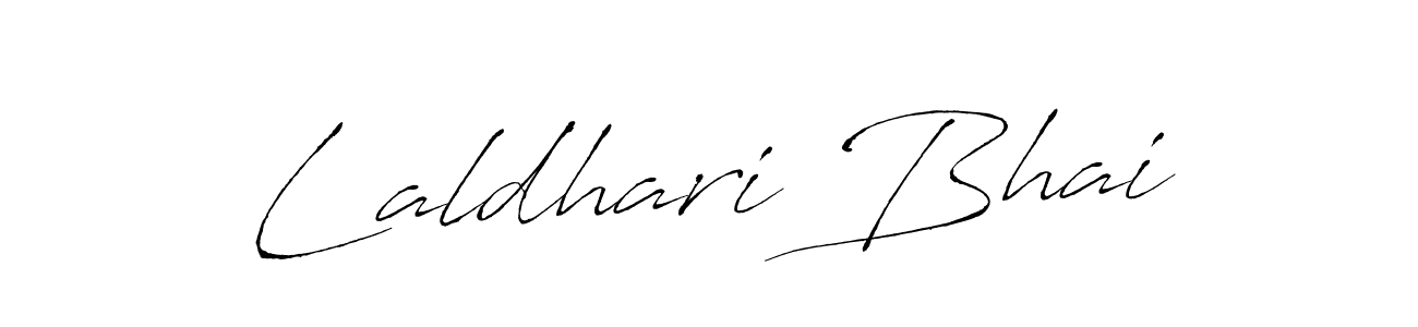 The best way (Antro_Vectra) to make a short signature is to pick only two or three words in your name. The name Laldhari Bhai include a total of six letters. For converting this name. Laldhari Bhai signature style 6 images and pictures png