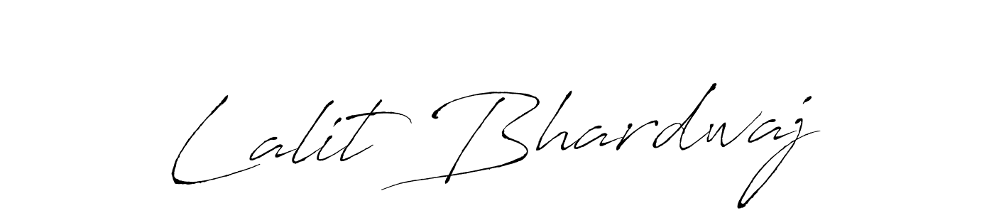 Lalit Bhardwaj stylish signature style. Best Handwritten Sign (Antro_Vectra) for my name. Handwritten Signature Collection Ideas for my name Lalit Bhardwaj. Lalit Bhardwaj signature style 6 images and pictures png