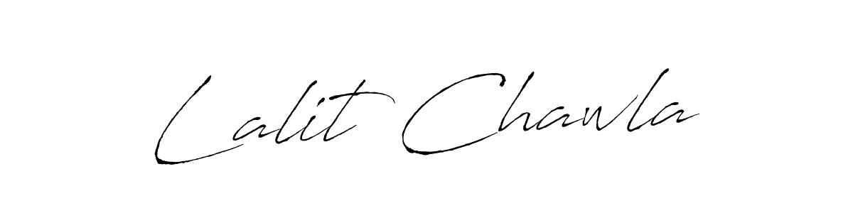 Create a beautiful signature design for name Lalit Chawla. With this signature (Antro_Vectra) fonts, you can make a handwritten signature for free. Lalit Chawla signature style 6 images and pictures png