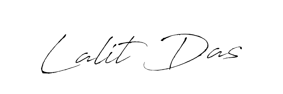 Lalit Das stylish signature style. Best Handwritten Sign (Antro_Vectra) for my name. Handwritten Signature Collection Ideas for my name Lalit Das. Lalit Das signature style 6 images and pictures png