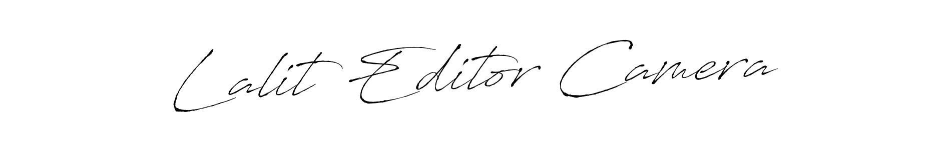 Also we have Lalit Editor Camera name is the best signature style. Create professional handwritten signature collection using Antro_Vectra autograph style. Lalit Editor Camera signature style 6 images and pictures png