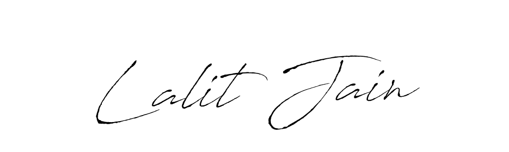 You should practise on your own different ways (Antro_Vectra) to write your name (Lalit Jain) in signature. don't let someone else do it for you. Lalit Jain signature style 6 images and pictures png