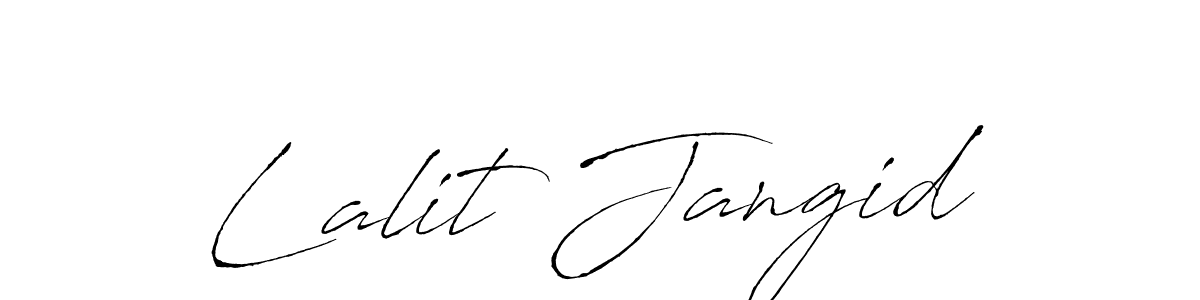 Similarly Antro_Vectra is the best handwritten signature design. Signature creator online .You can use it as an online autograph creator for name Lalit Jangid. Lalit Jangid signature style 6 images and pictures png