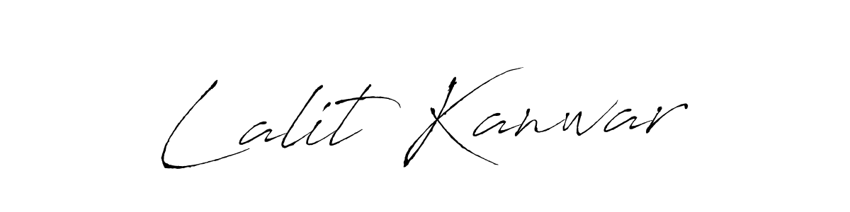 How to make Lalit Kanwar signature? Antro_Vectra is a professional autograph style. Create handwritten signature for Lalit Kanwar name. Lalit Kanwar signature style 6 images and pictures png