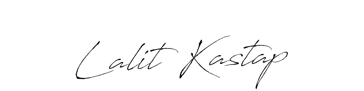 Create a beautiful signature design for name Lalit Kastap. With this signature (Antro_Vectra) fonts, you can make a handwritten signature for free. Lalit Kastap signature style 6 images and pictures png