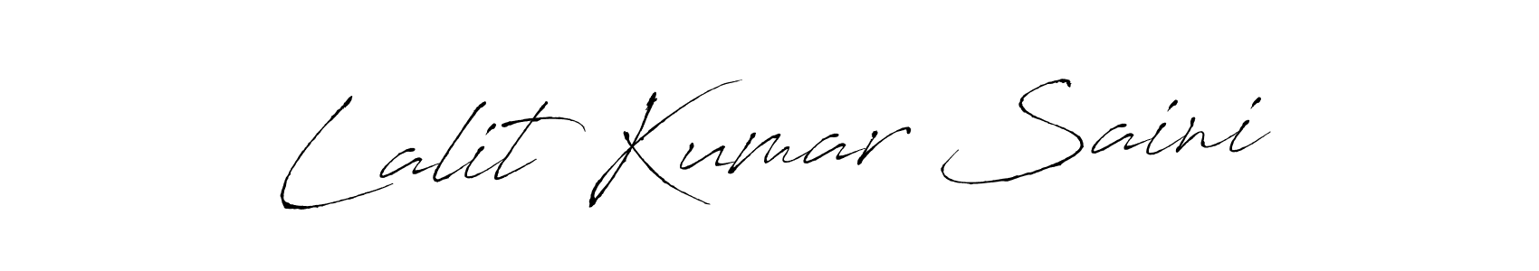 This is the best signature style for the Lalit Kumar Saini name. Also you like these signature font (Antro_Vectra). Mix name signature. Lalit Kumar Saini signature style 6 images and pictures png