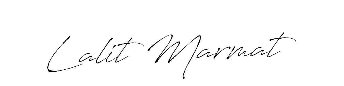 Make a beautiful signature design for name Lalit Marmat. With this signature (Antro_Vectra) style, you can create a handwritten signature for free. Lalit Marmat signature style 6 images and pictures png