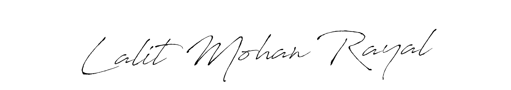 The best way (Antro_Vectra) to make a short signature is to pick only two or three words in your name. The name Lalit Mohan Rayal include a total of six letters. For converting this name. Lalit Mohan Rayal signature style 6 images and pictures png