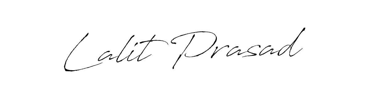 Antro_Vectra is a professional signature style that is perfect for those who want to add a touch of class to their signature. It is also a great choice for those who want to make their signature more unique. Get Lalit Prasad name to fancy signature for free. Lalit Prasad signature style 6 images and pictures png