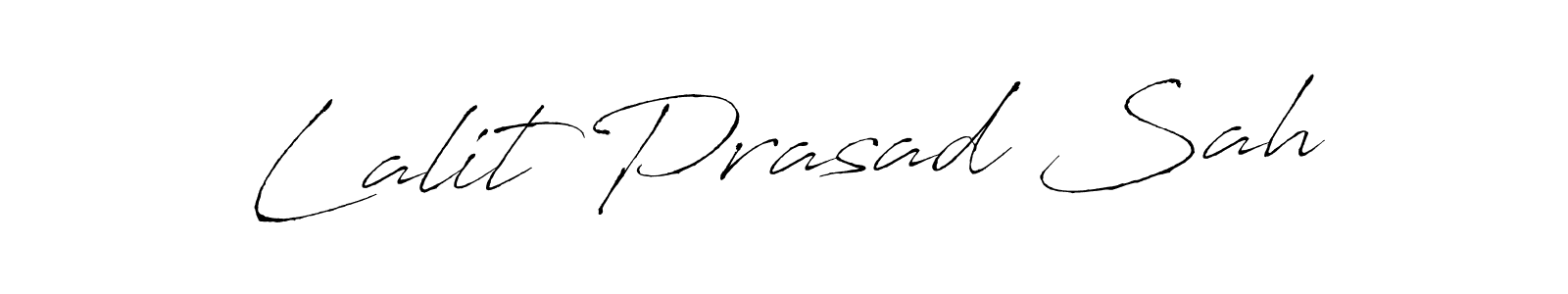 Use a signature maker to create a handwritten signature online. With this signature software, you can design (Antro_Vectra) your own signature for name Lalit Prasad Sah. Lalit Prasad Sah signature style 6 images and pictures png