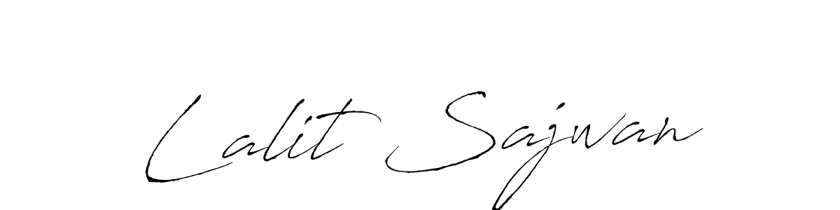 You should practise on your own different ways (Antro_Vectra) to write your name (Lalit Sajwan) in signature. don't let someone else do it for you. Lalit Sajwan signature style 6 images and pictures png