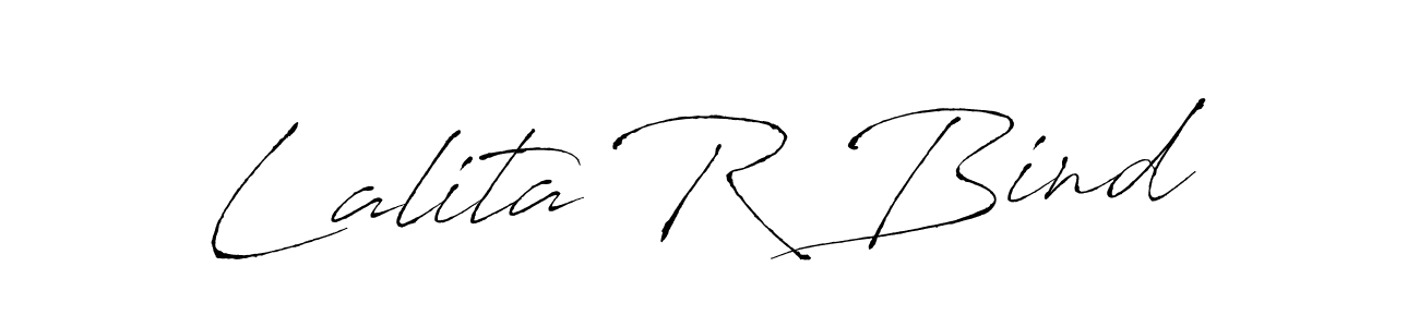Make a beautiful signature design for name Lalita R Bind. Use this online signature maker to create a handwritten signature for free. Lalita R Bind signature style 6 images and pictures png